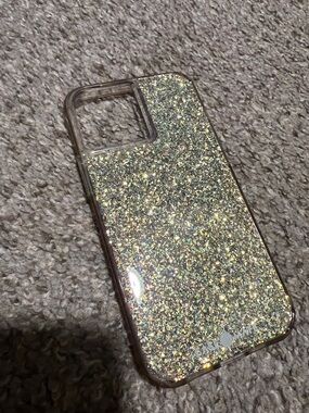 case-mate Gold Glitter Protective Phone Case iPhone 13pro max